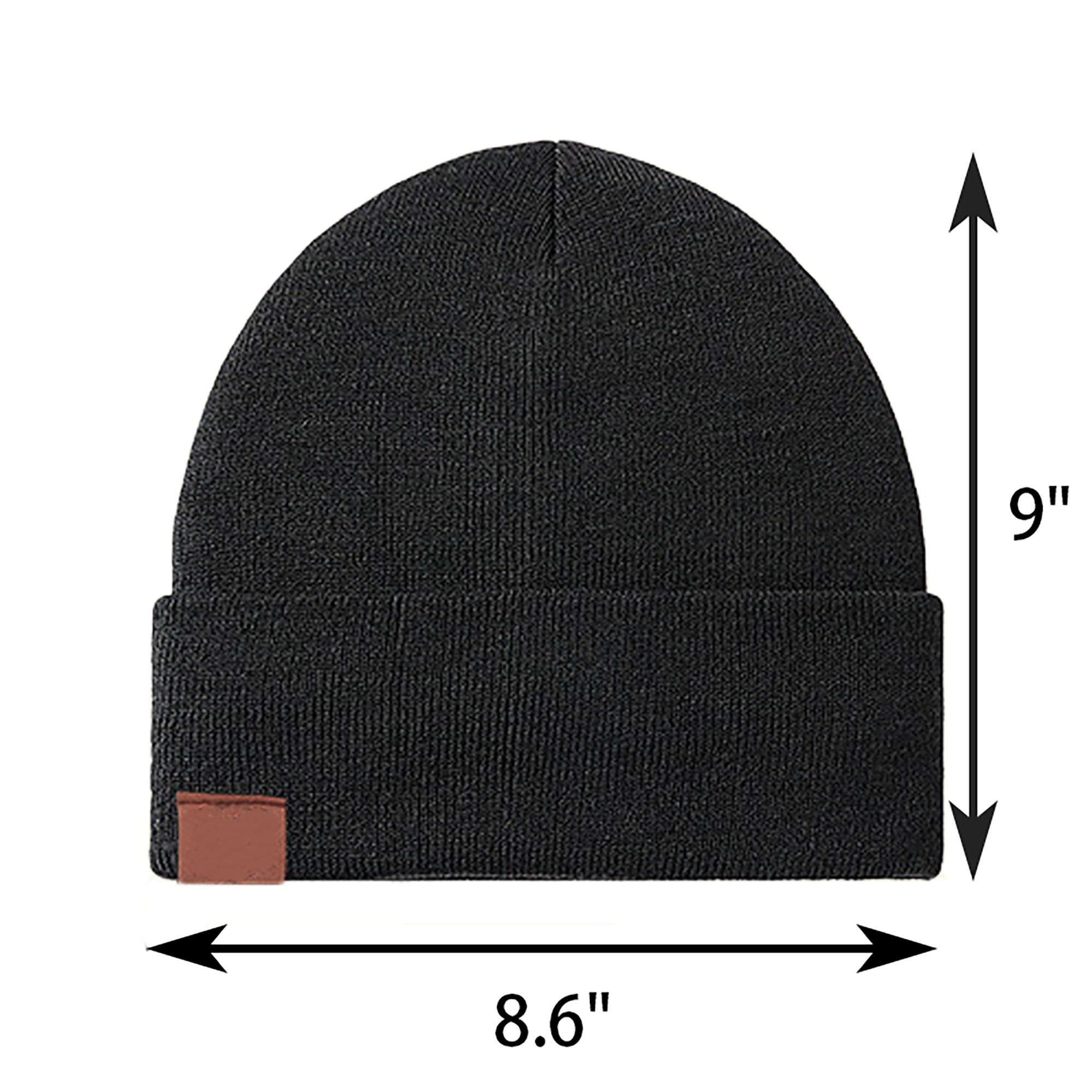 Thermal Knit Beanie with Fleece 2