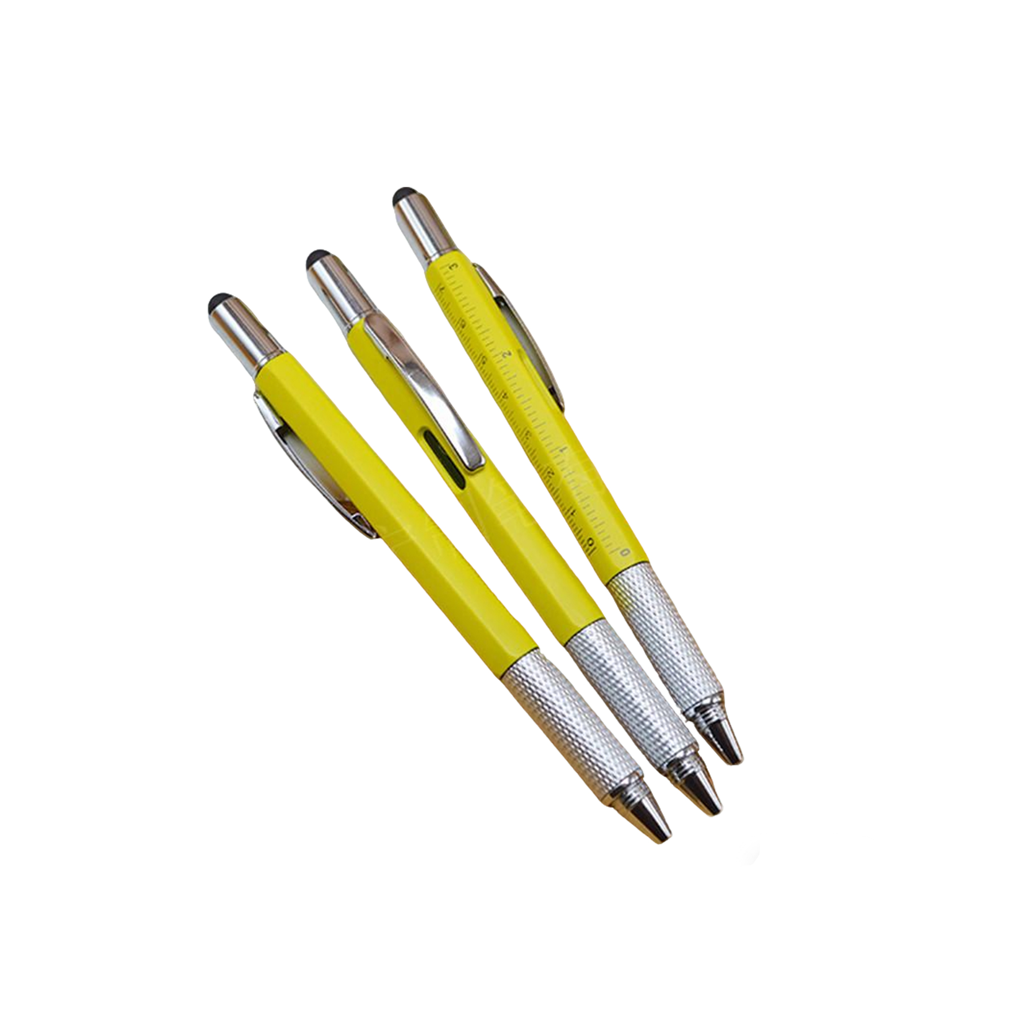 Six Function Multitool Ballpoint Pen With Stylus 4