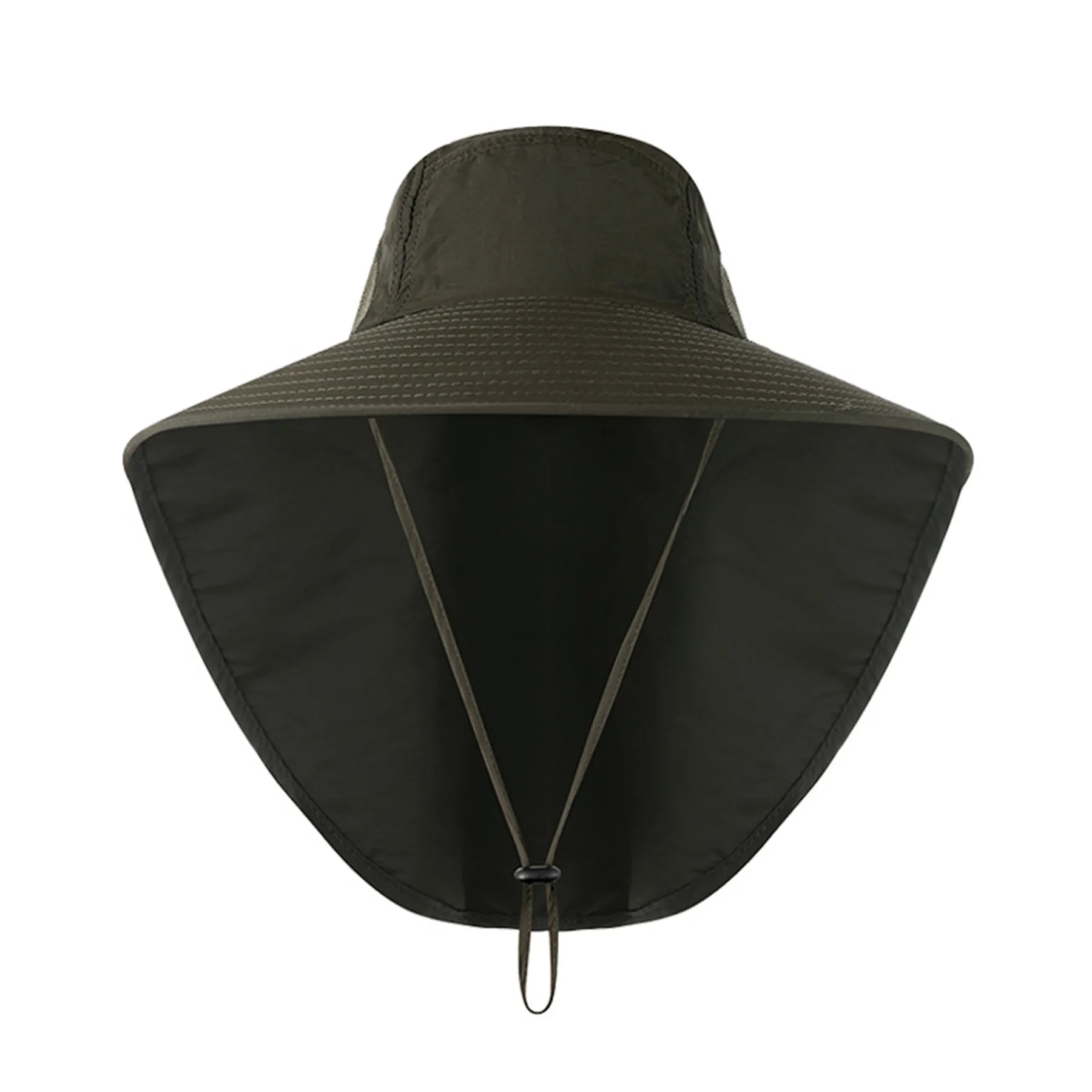 Uv Protection Bucket Hat With Neck Flap 5