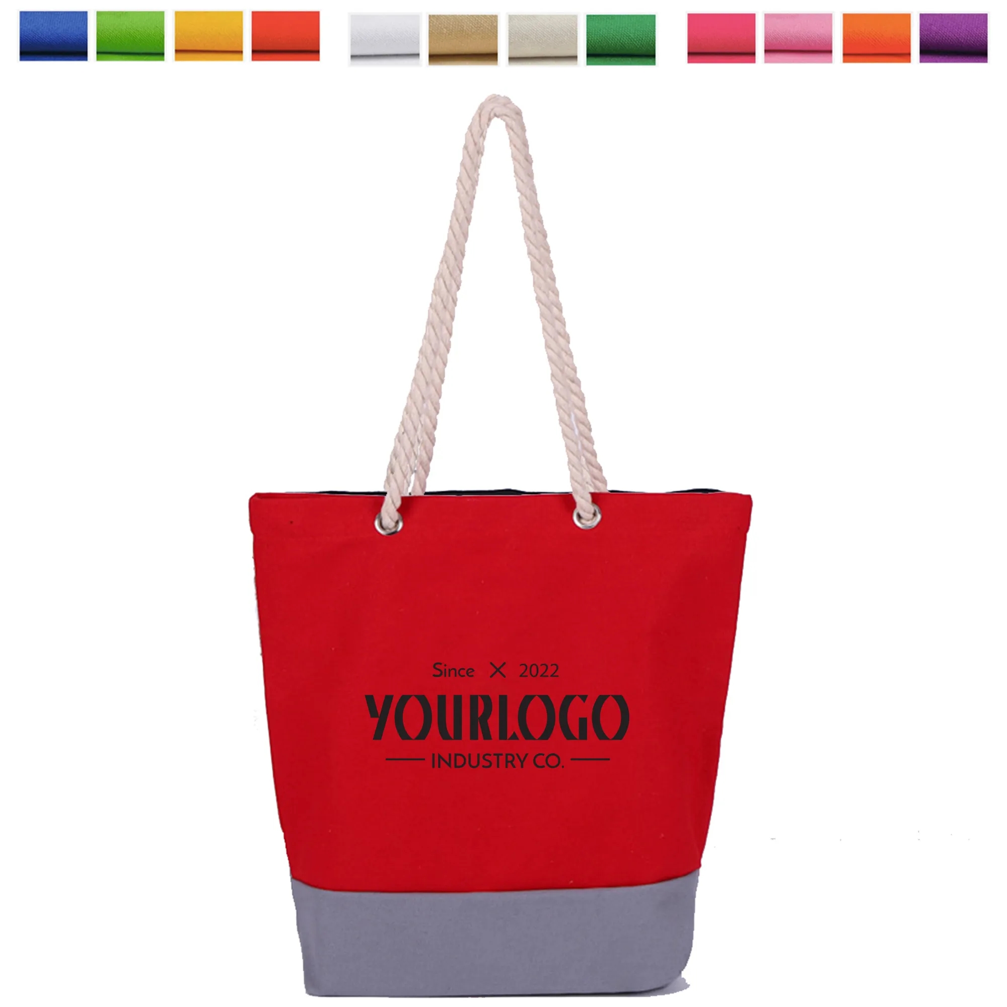 Canvas Tote Bag With Handle
