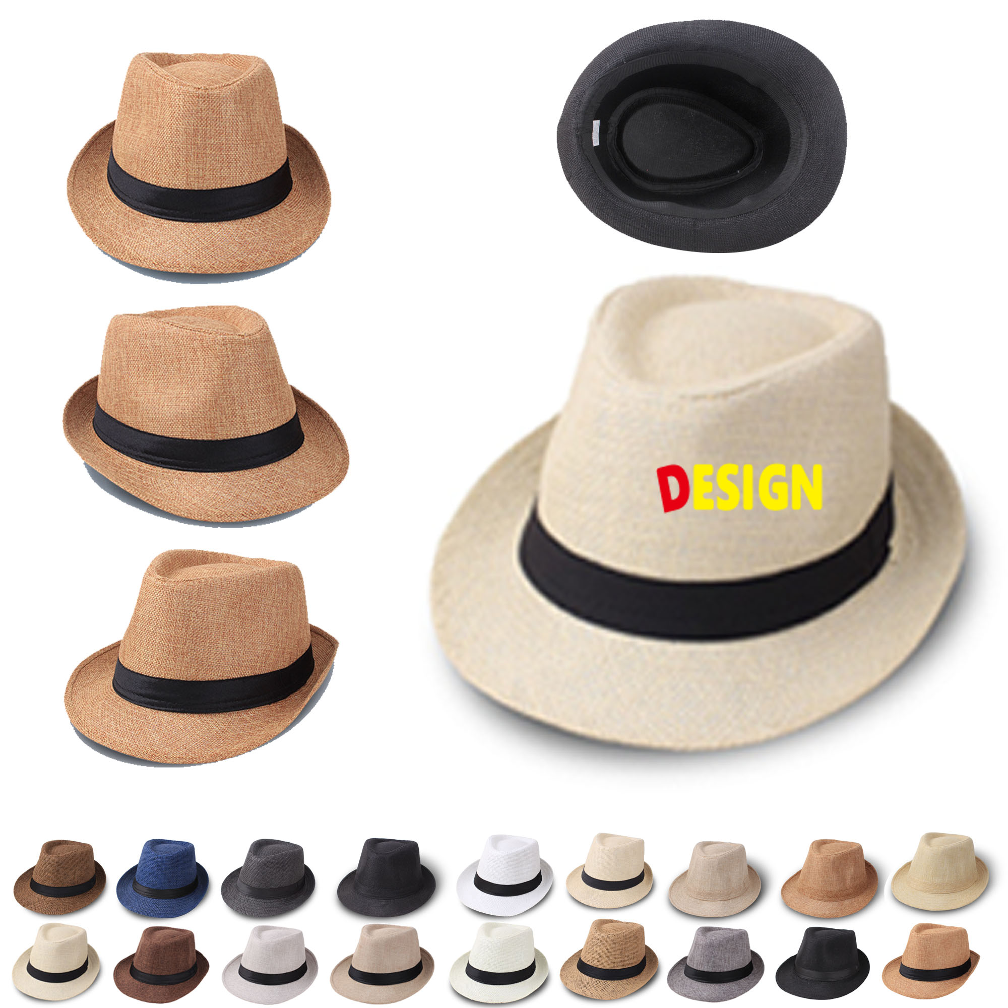 MOQ20 Elegant Cowboy Hat English Hat Customizable Logo 1
