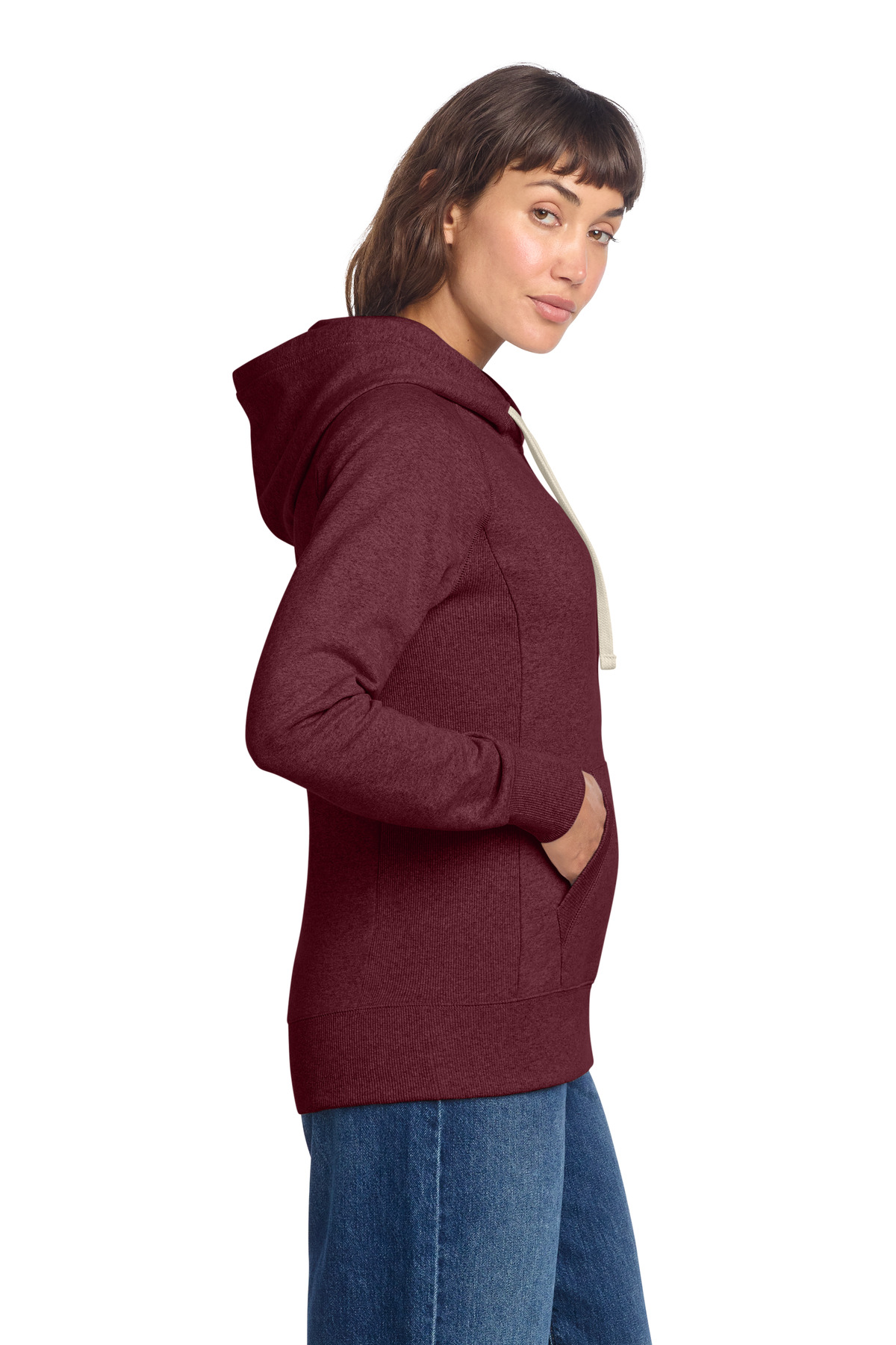 District Women's Re-Fleece Hoodie DT8101 49