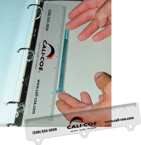 Clear Binder Ruler 2