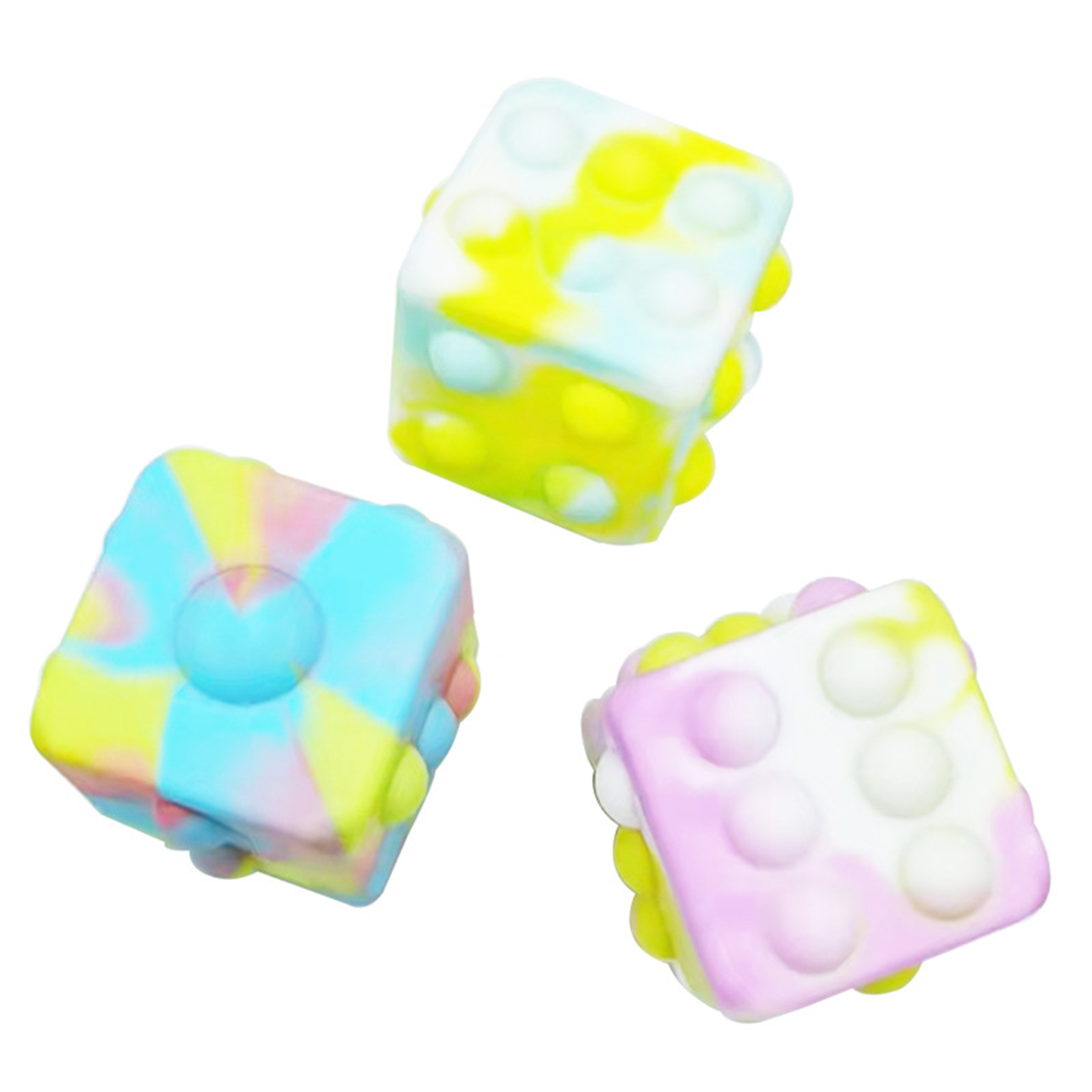 Silicone Dice Cube Fidget Toys 3