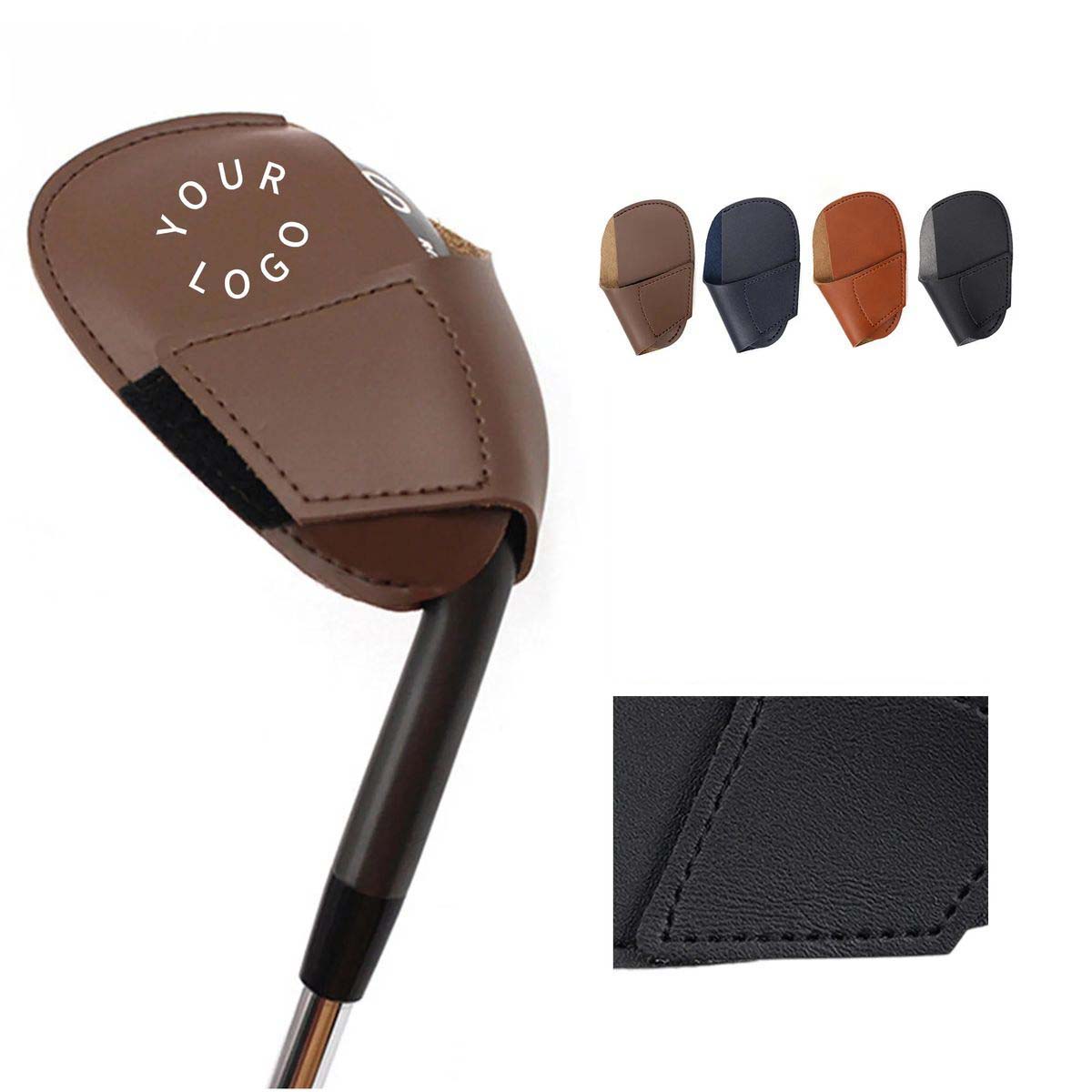Protective PU Leather Cover for Golf Clubs 3