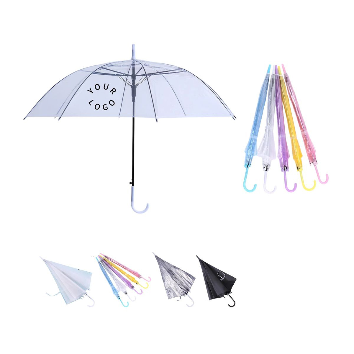 Portable PVC Umbrella with Reinforced Frame 4