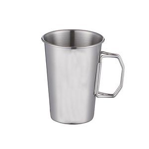350ml Foldable Handle Stainless Steel Cup 3