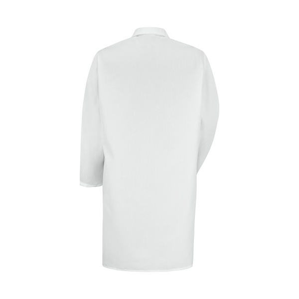 Red Kap Healthcare - Men's Pocketless Gripper-Front 41.5" Full-Length Lab Coat 2