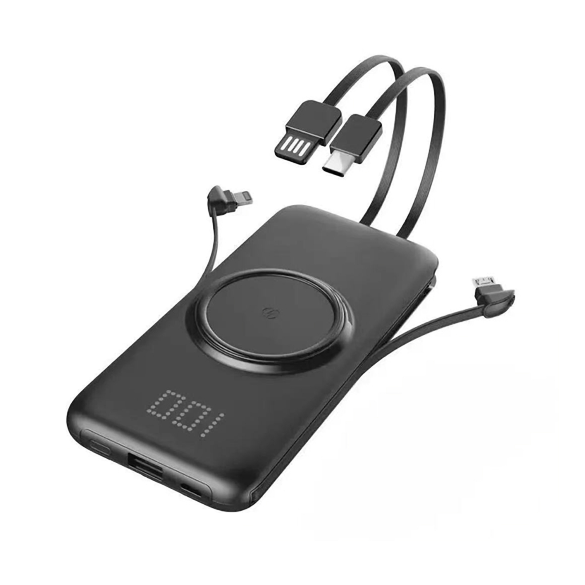 10000mAh 5-in-1 Wireless Power Bank 6