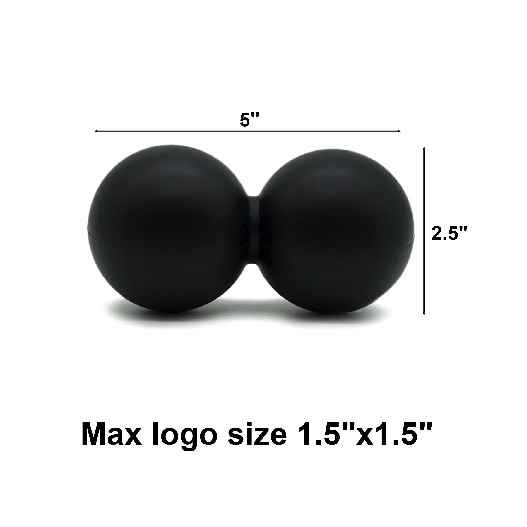 Peanut Massage Lacrosse Ball Double 1