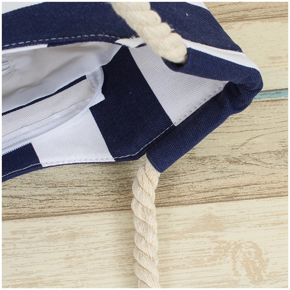 Handle Handbag Tote Beach Bag, custom tote bag with logo imprint 7