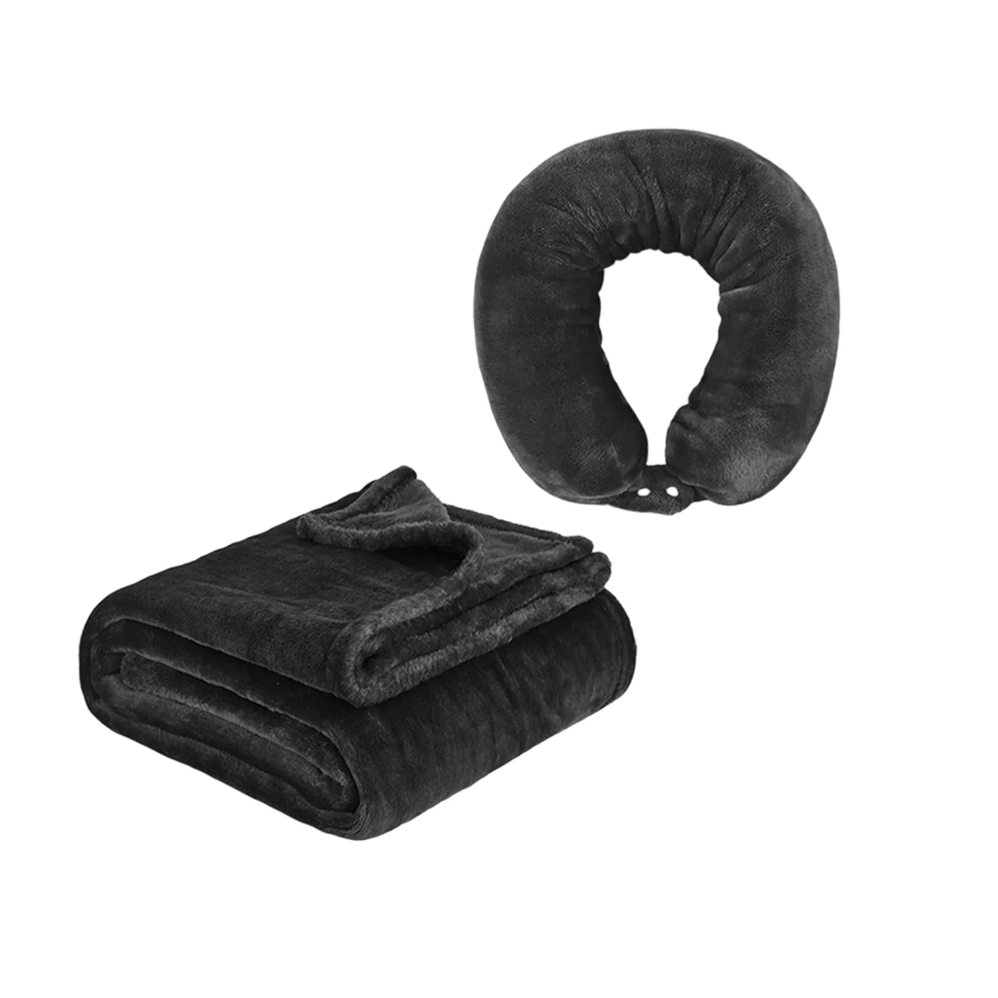 MOQ 50 2-in-1 Travel Blanket & Pillow 3