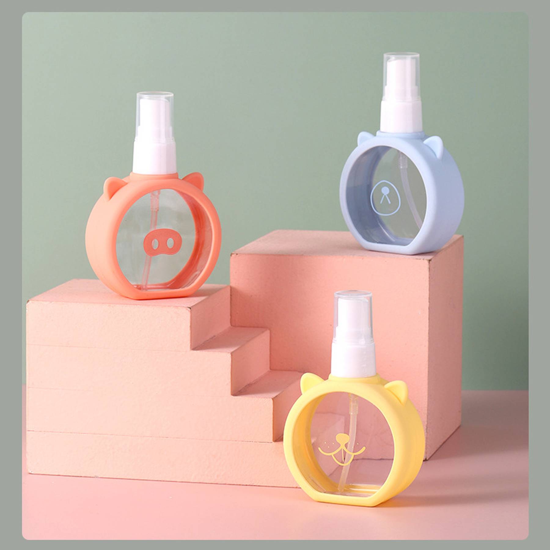 PET Cute Spray Plastic Bottles 2