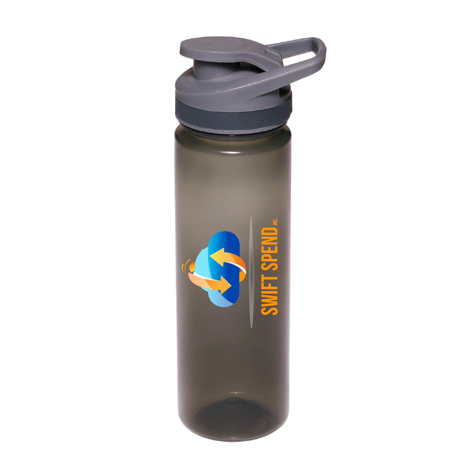 22 oz. Ebro Plastic Sports Water Bottle (Full Color Imprint) 8