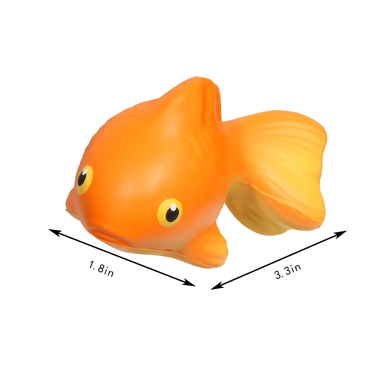 PU Foam Goldfish Stress Reliever Toy 6