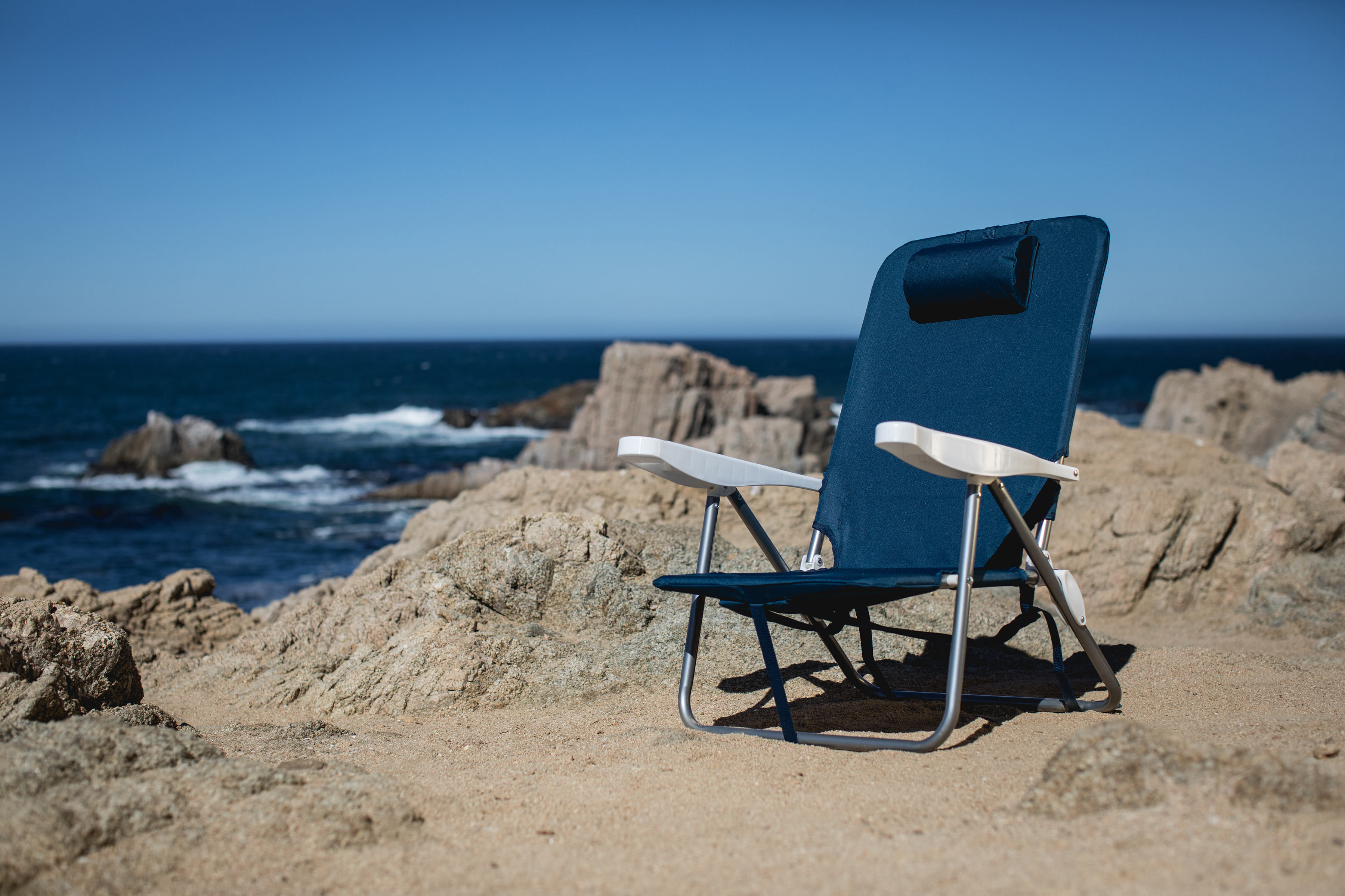 Monaco Reclining Beach Backpack Chair 1