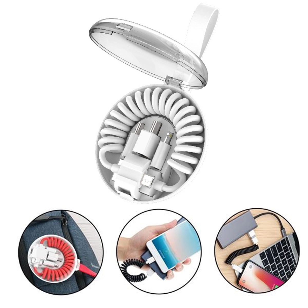 Spring Phone Charger Cable 1