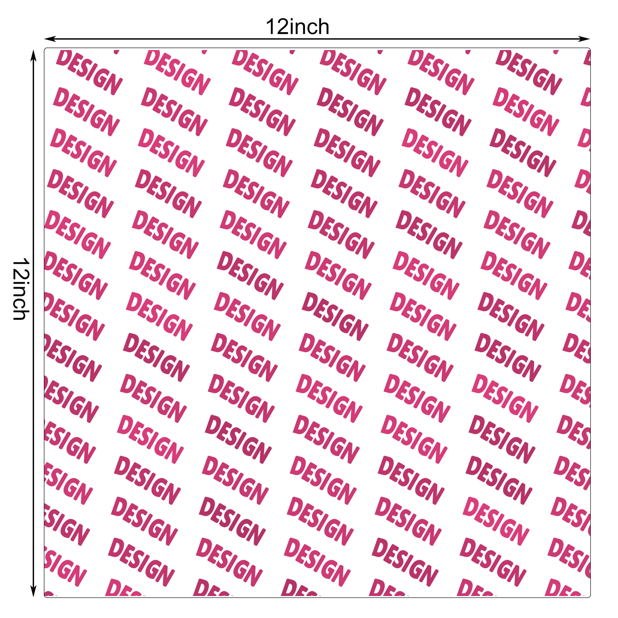 12" Grease Resistant Tray Liners Wrapping Paper 3