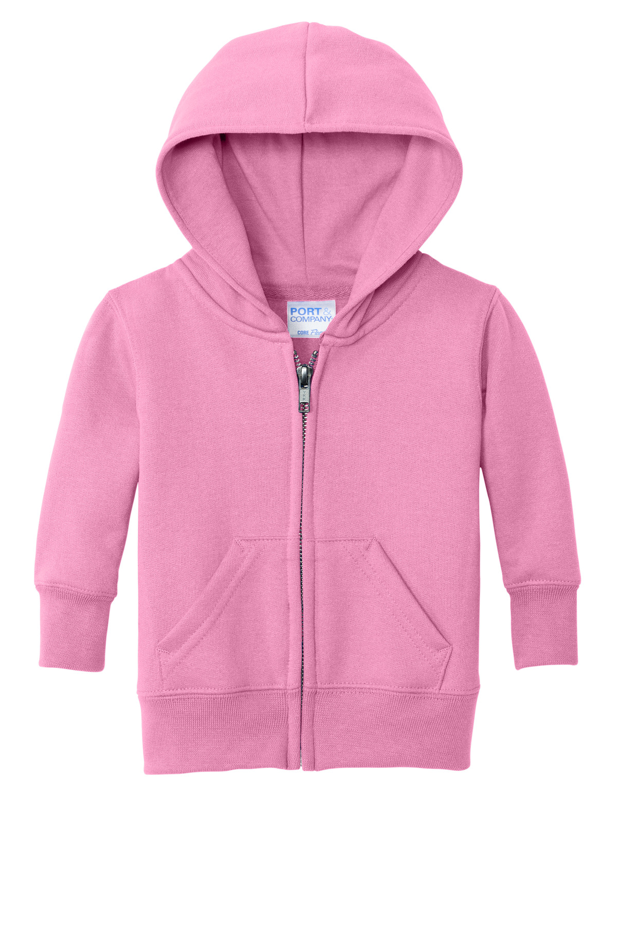 Port & Co Infant Core Fleece Full-Zip Hooded Sweatshirt. CAR78IZH 34