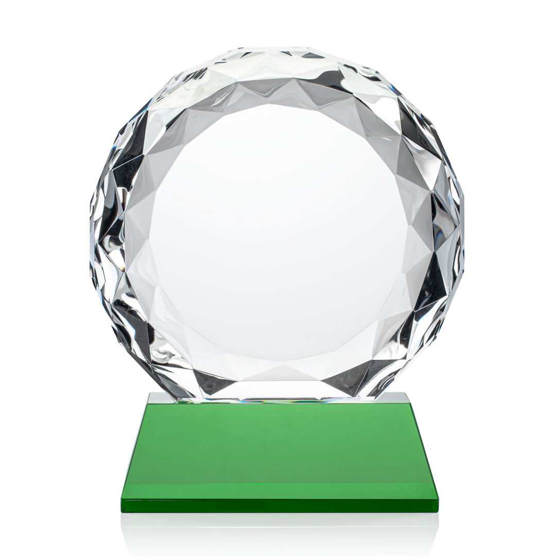 Seville VividPrint™ Award on Entwhistle Base - Green 4