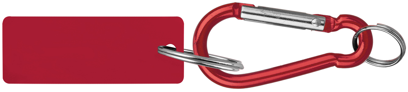 Aluminum Key Holder & Dog Tag with Carabiner 9