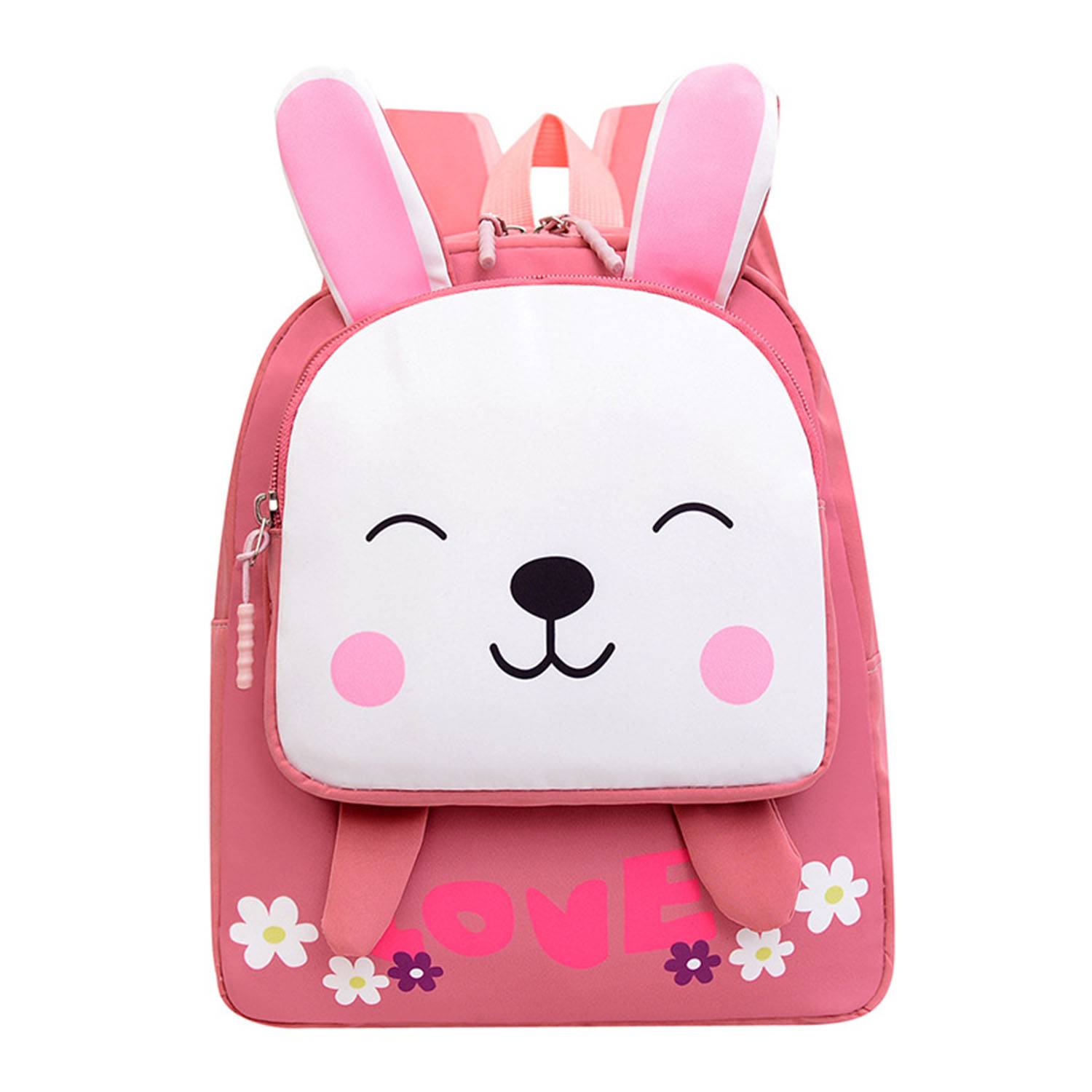 Nylon animal shaped kindergarten school backpack 6