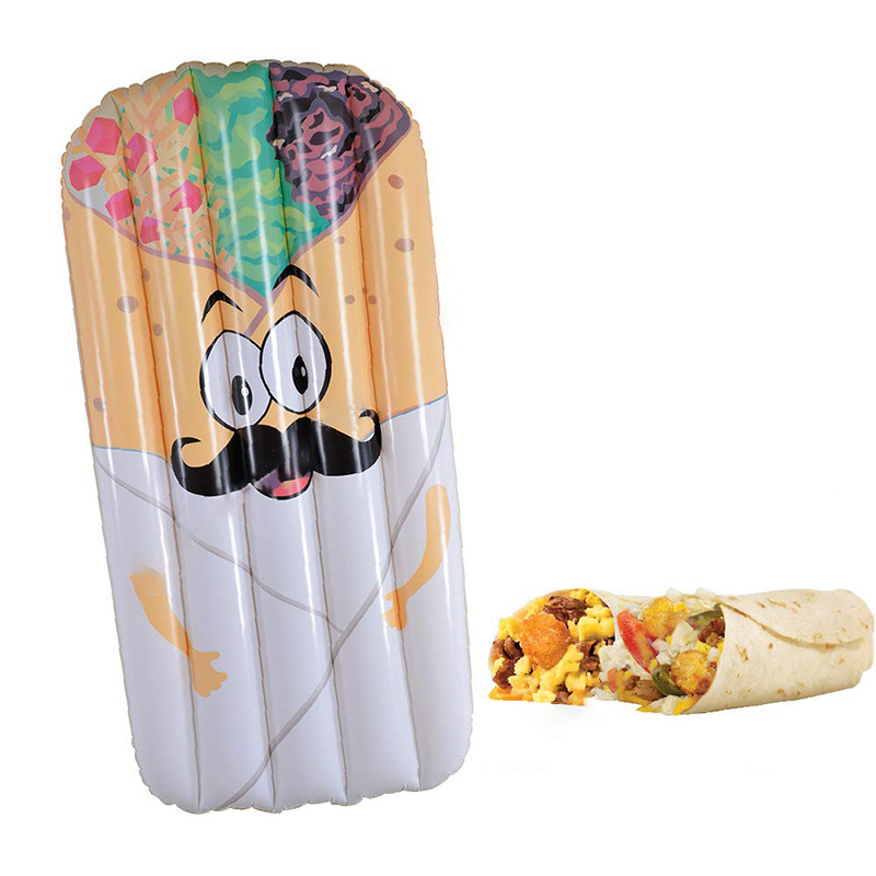 Burrito Inflatable Lounge Pool Float 4