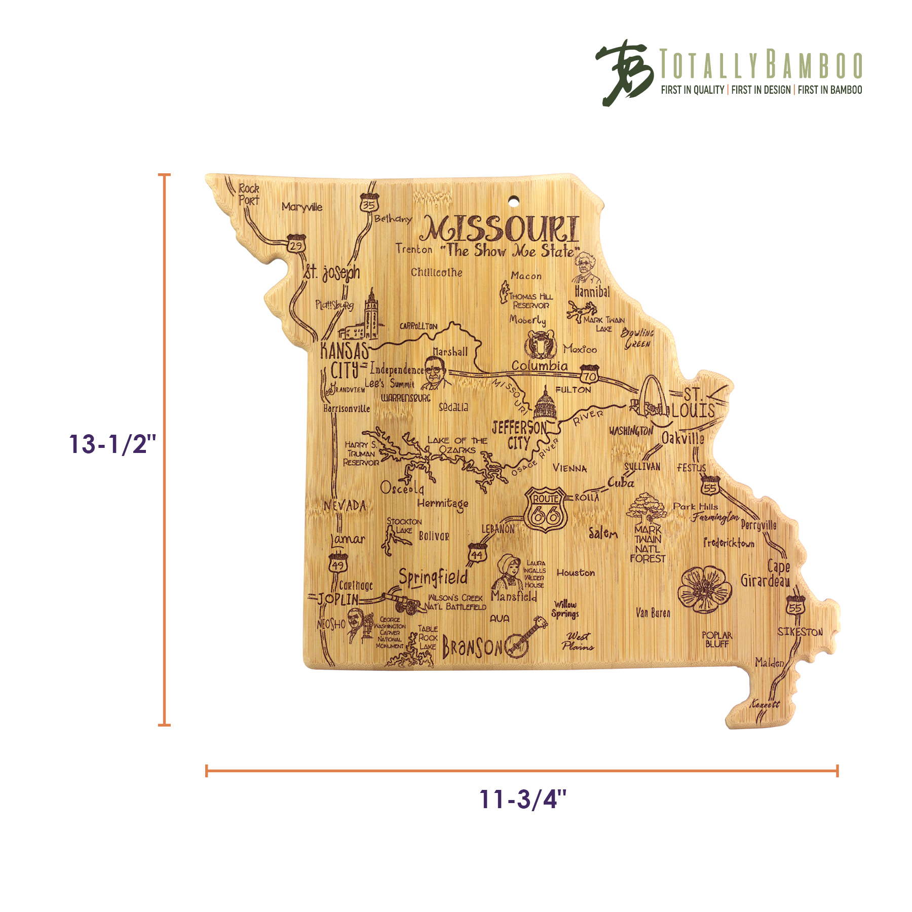Destination Missouri Cutting & Serving Board 4