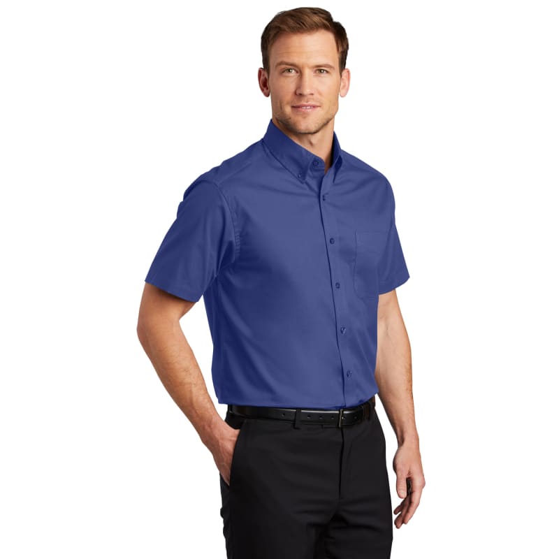 Port Authority Tall Short Sleeve Easy Care Shirt. 50