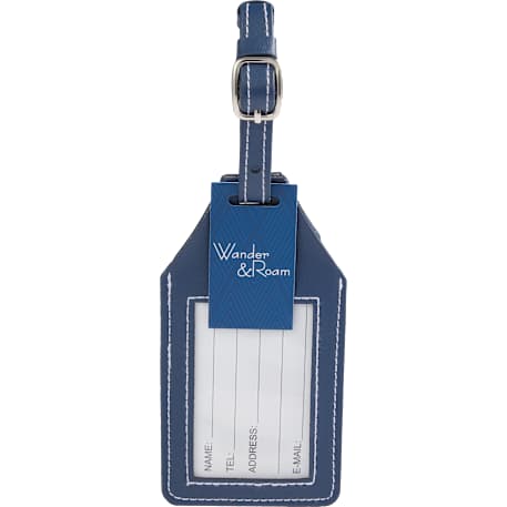 Wander & Roam Luggage Tag w/ Air Tag Holder 10
