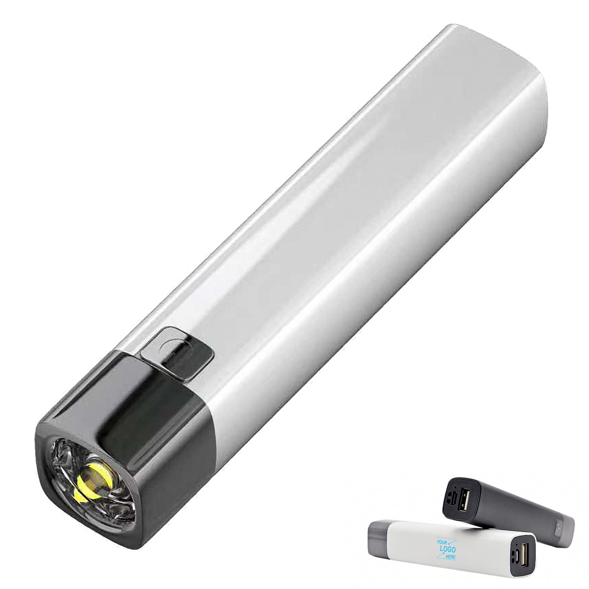 Portable LED Power Bank with Flashlight 5