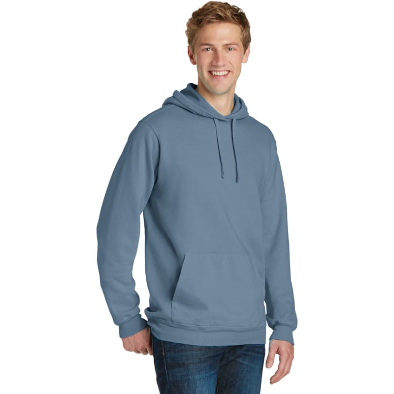 Port & Company Beach Wash Garment-Dyed Pullover Hooded Sweatshirt. 89