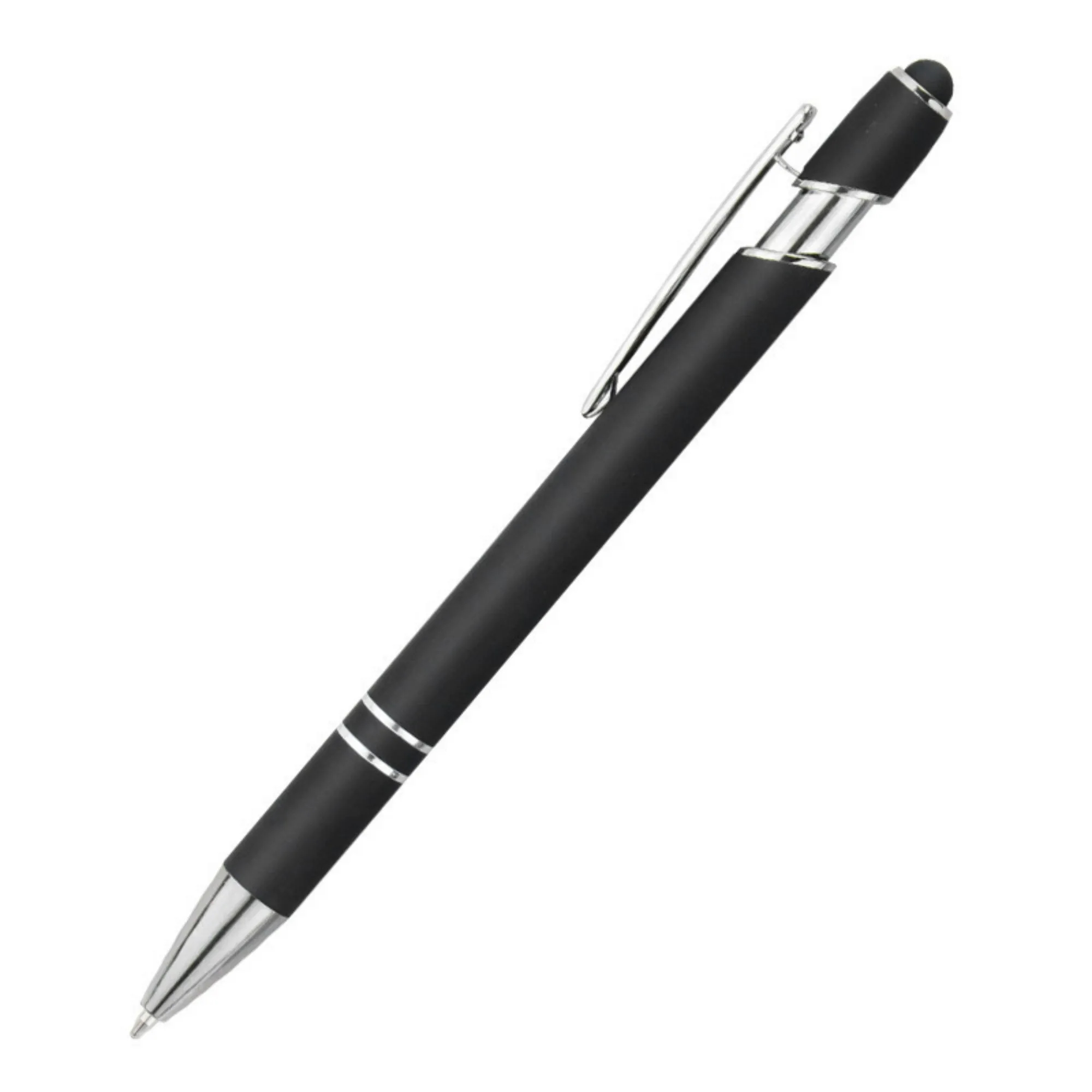 Aluminum Retractable Stylus Ballpoint Pen 21