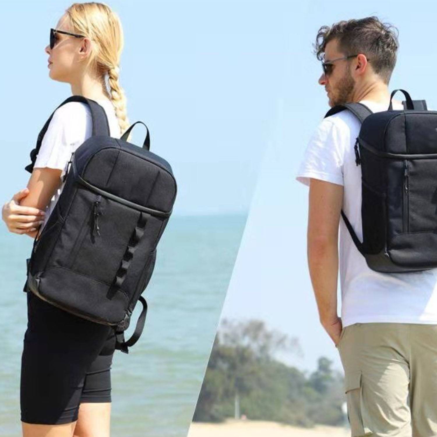 Nylon Large-Capacity Cooler Insulated Backpack 4