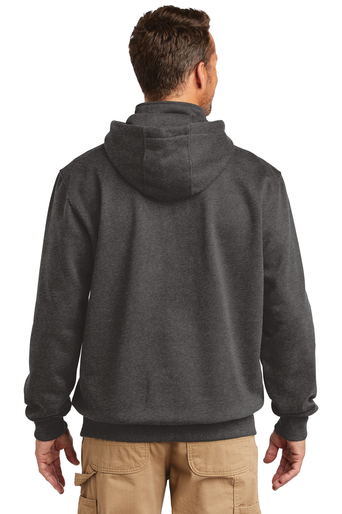 Carhartt® Rain Defender Paxton Heavyweight Hooded Zip Mock Sweatshirt 6