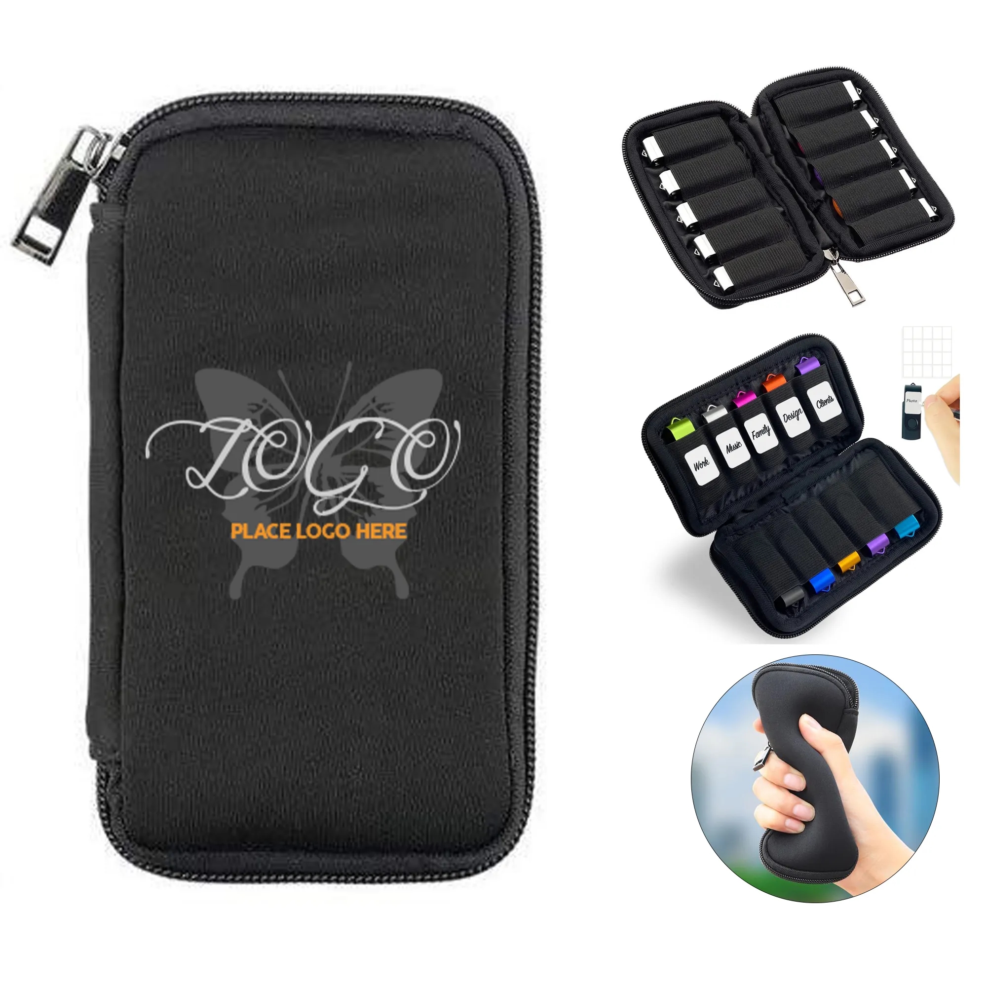 USB Flash Drive Organizer 2