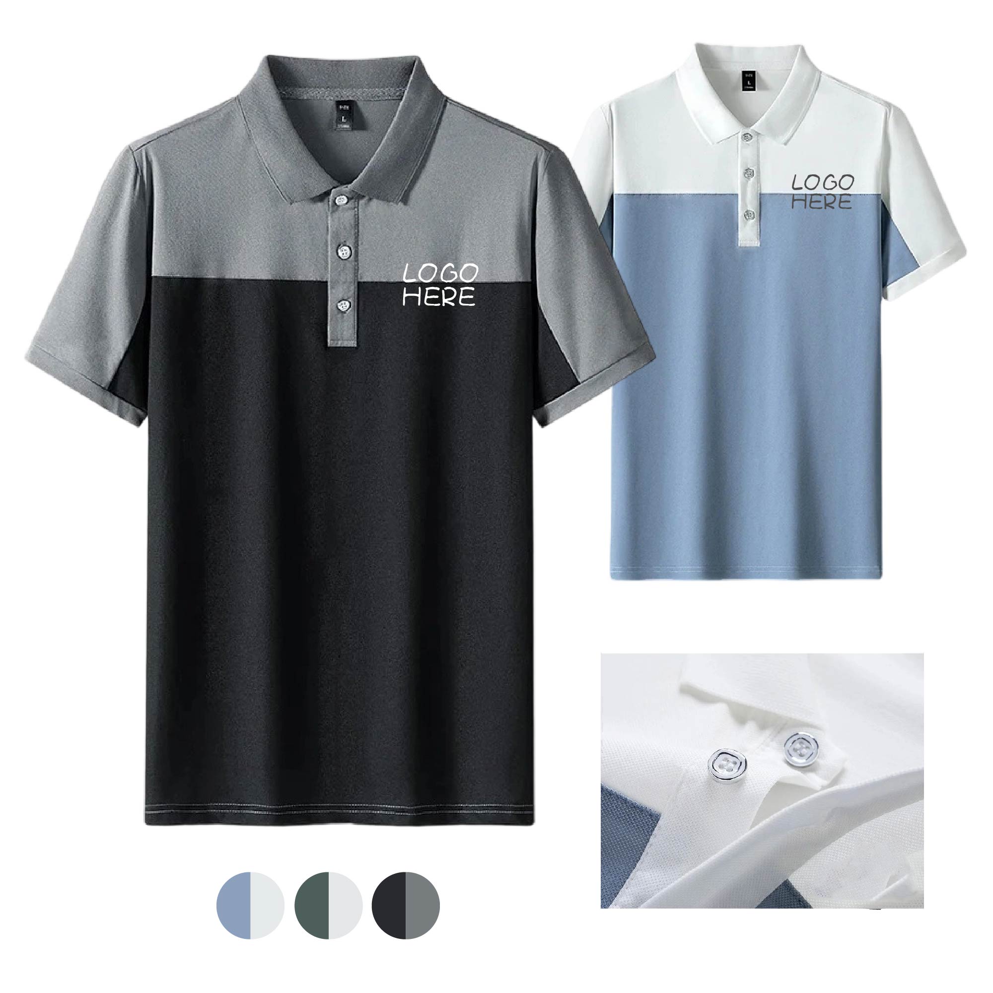 Oceanside Blocked Polo 2