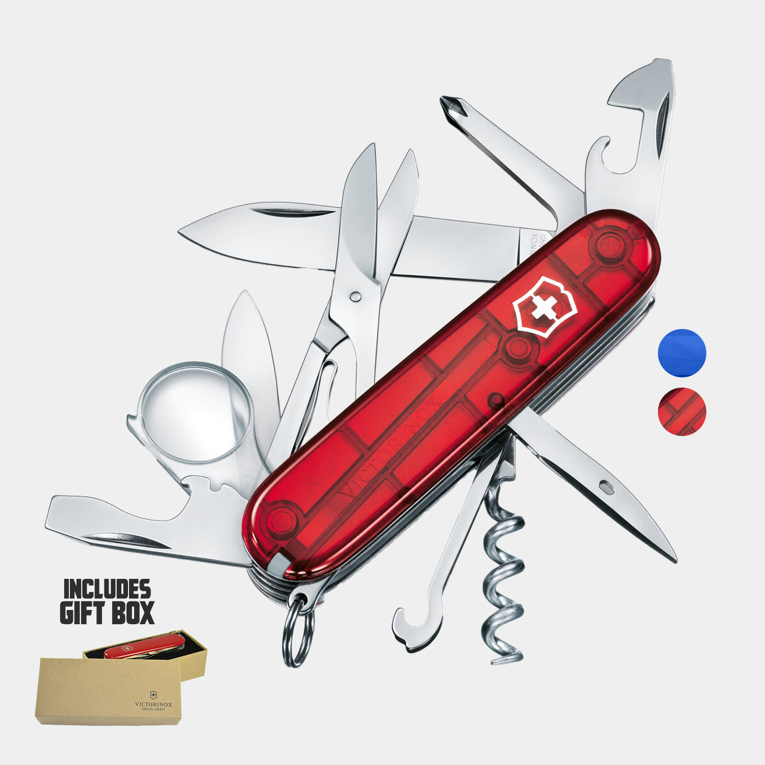 Victorinox® - Swiss Army Explorer Translucent Swiss Made Knife 1