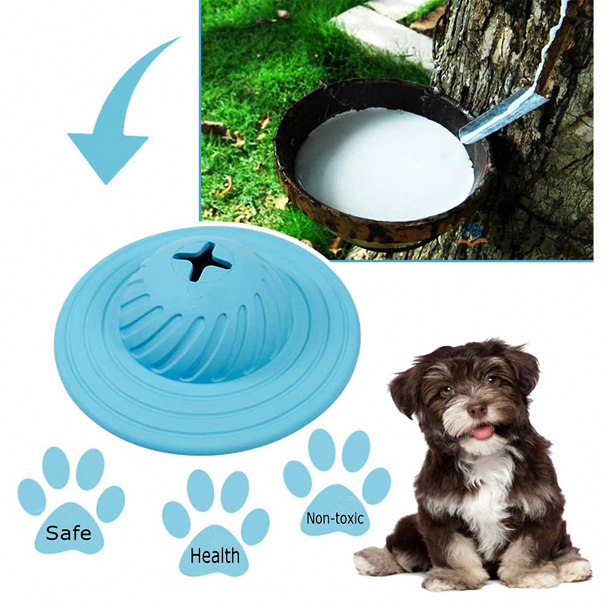 Interactive UFO Dog Feeder Toy Ball 3