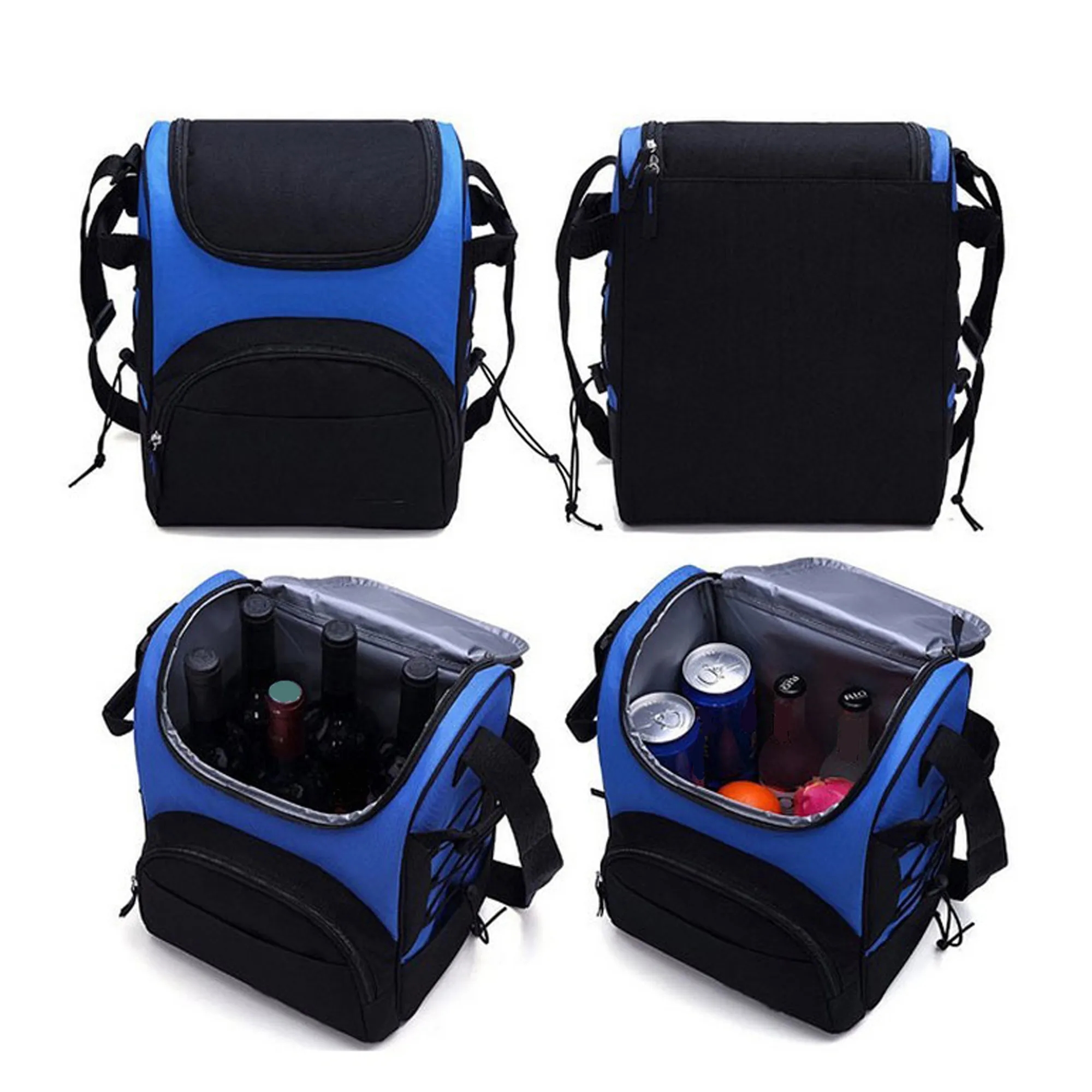 PEVA Waterproof Cooler Bag w/ Shoulder Strap 7