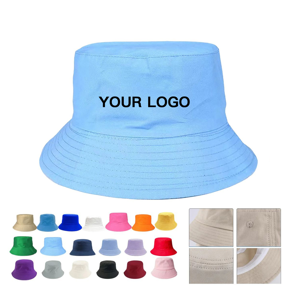 Classic Cotton Bucket Hat for Daily Wear 7
