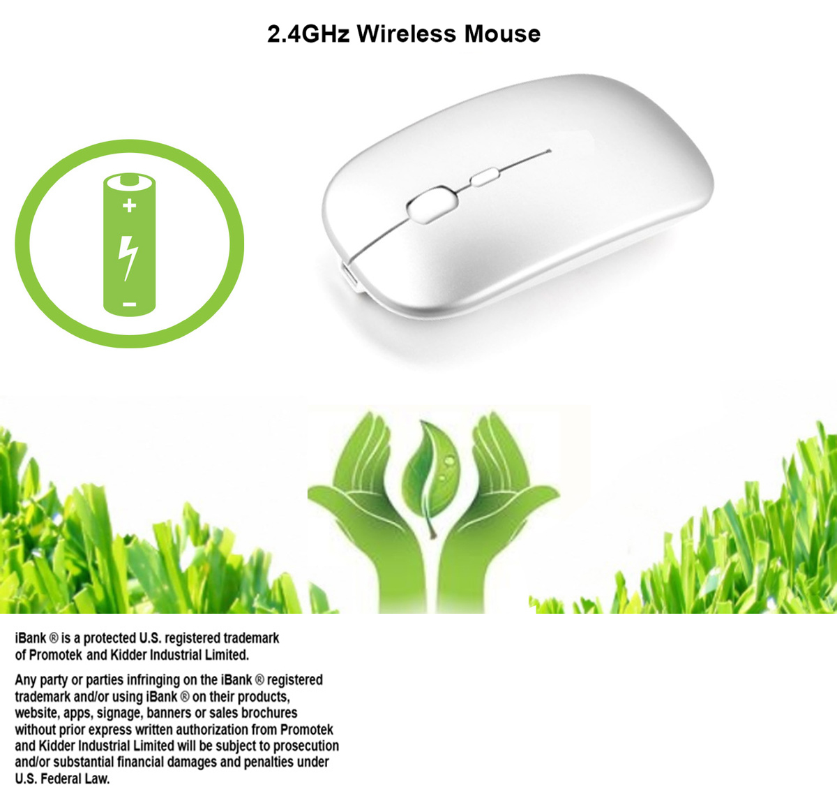 iBank ® 2.4GHz Rechargeable Wireless Mouse 1