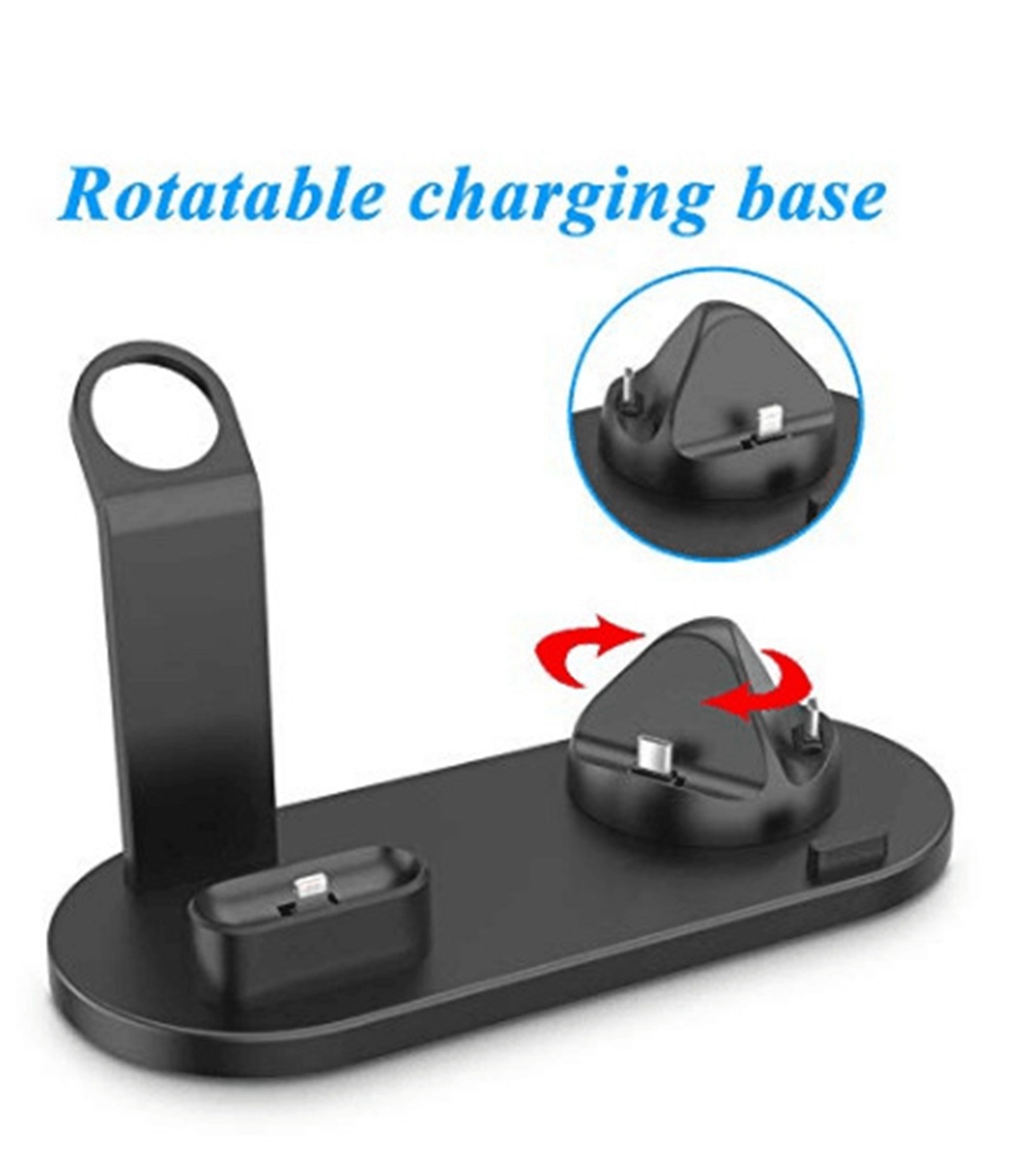 Wireless Charging Station for Cellphone Watch Earphone 10