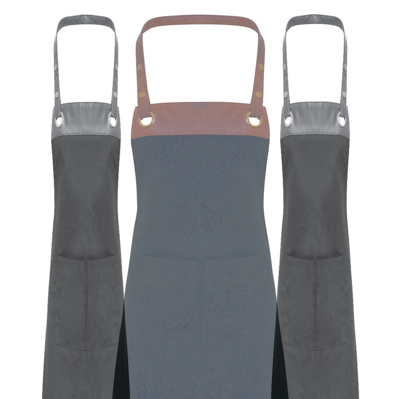Artisan Collection By Reprime Espresso Bib Apron 15