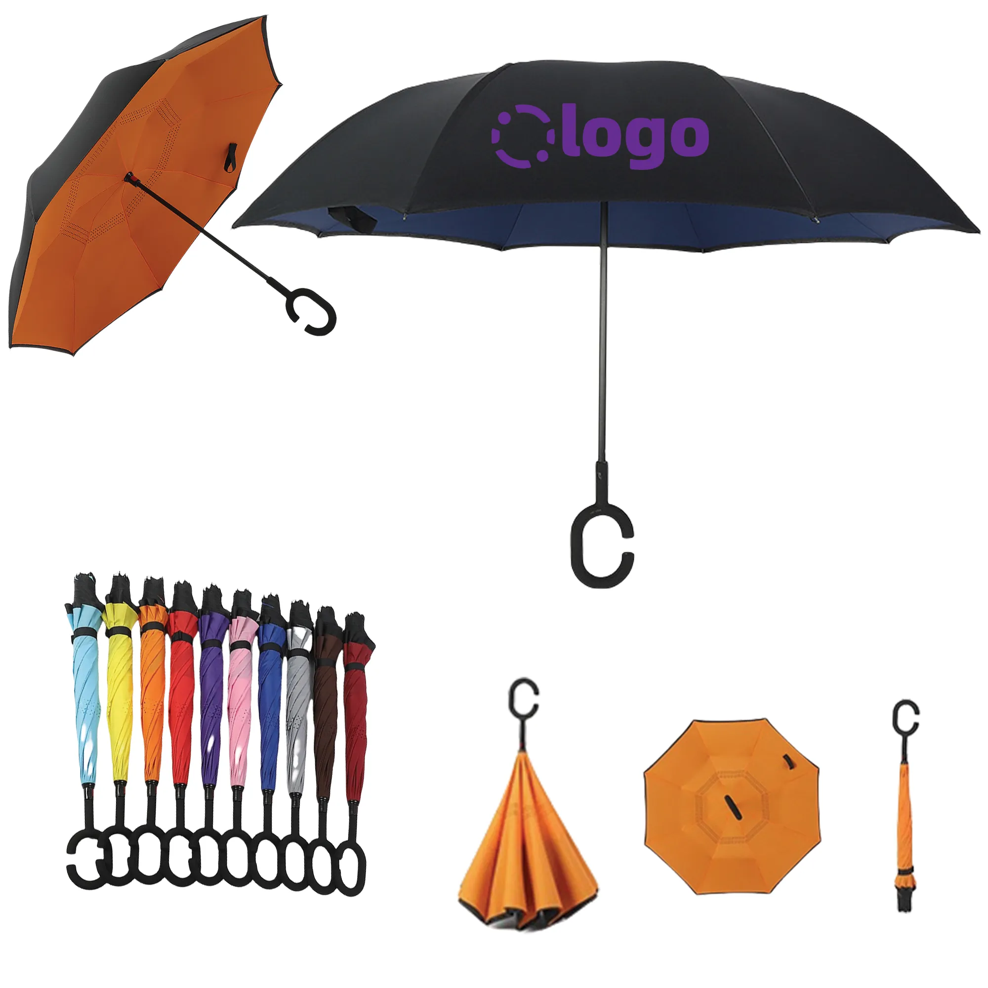 The Rebel Reverse Umbrella