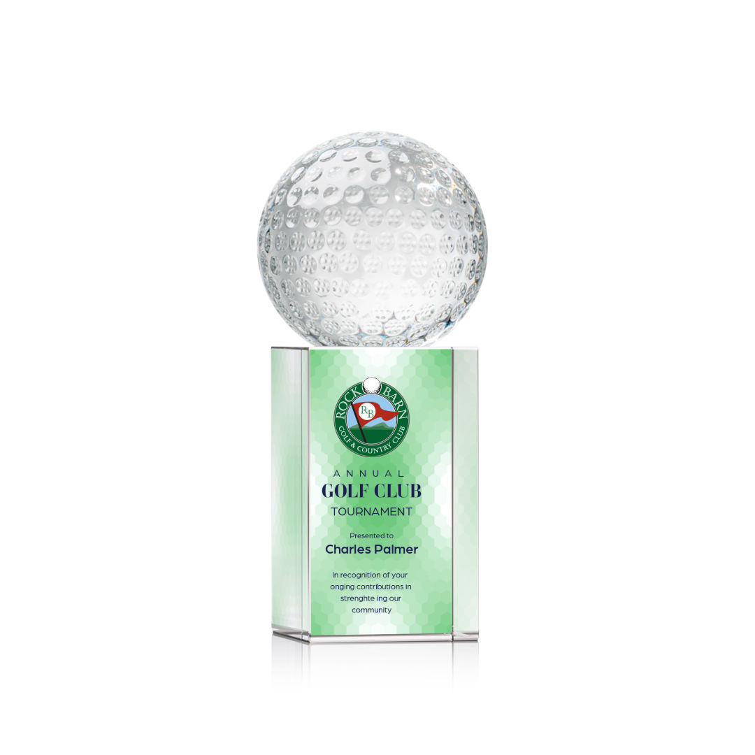 Golf Ball VividPrint™ Award on Dakota 5