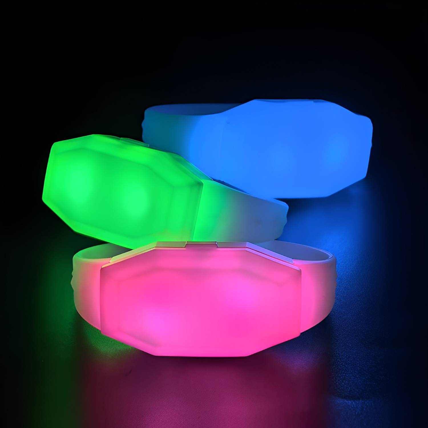 Remote Control LED Light-Up Wristband 6