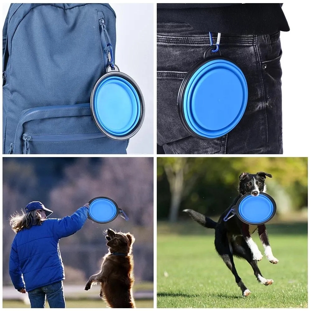 11.8 oz Foldable Pet Travel Bowl 2