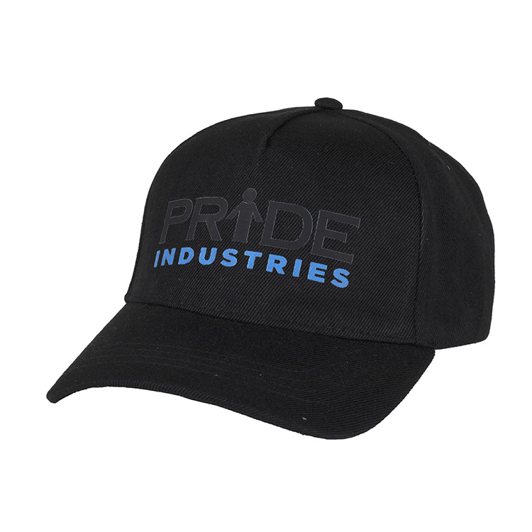 "BELLBROOK" 5-Panel Baseball Hat with Plastic Snap Adjuster 2