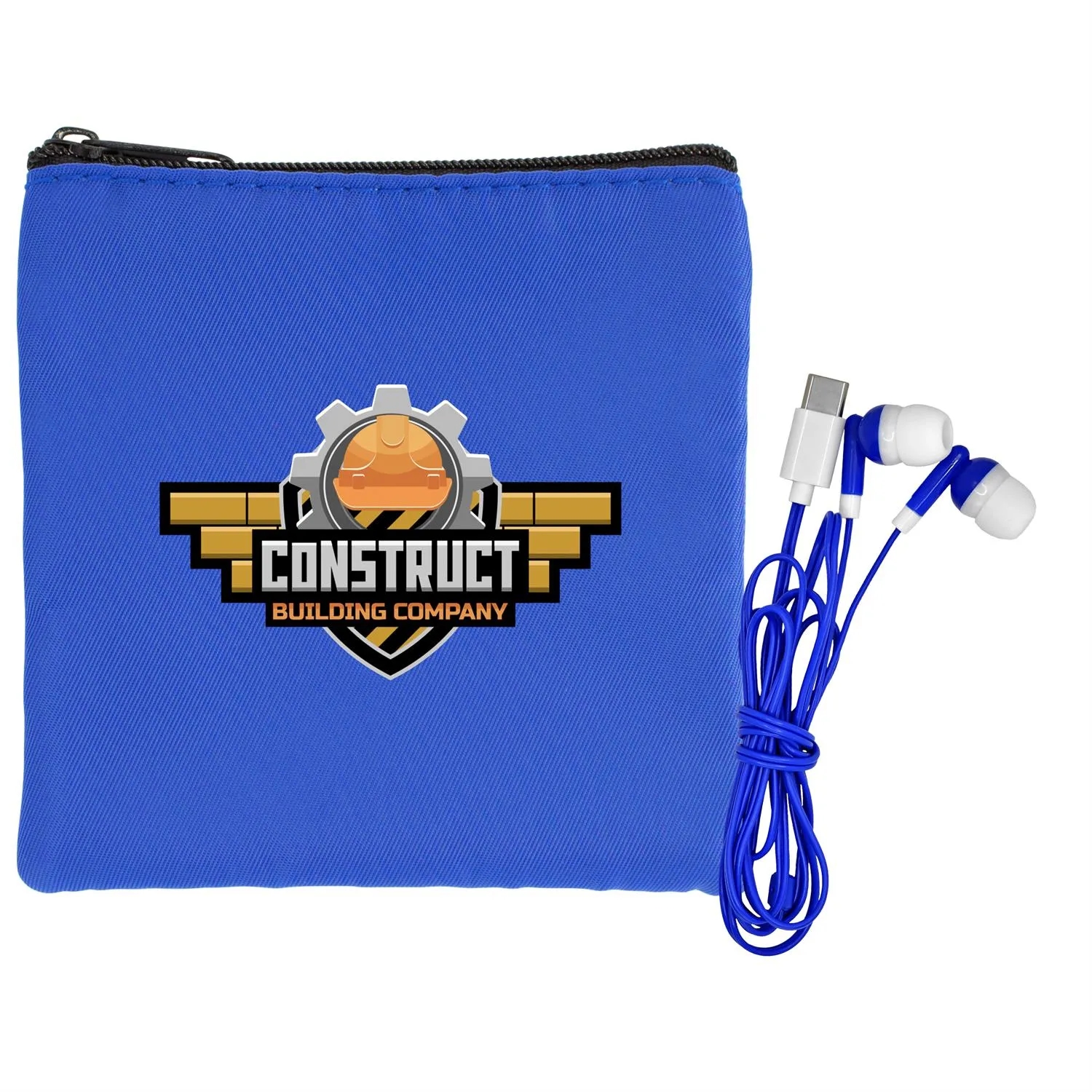 Colorful RPET Ear Bud Pouch 19